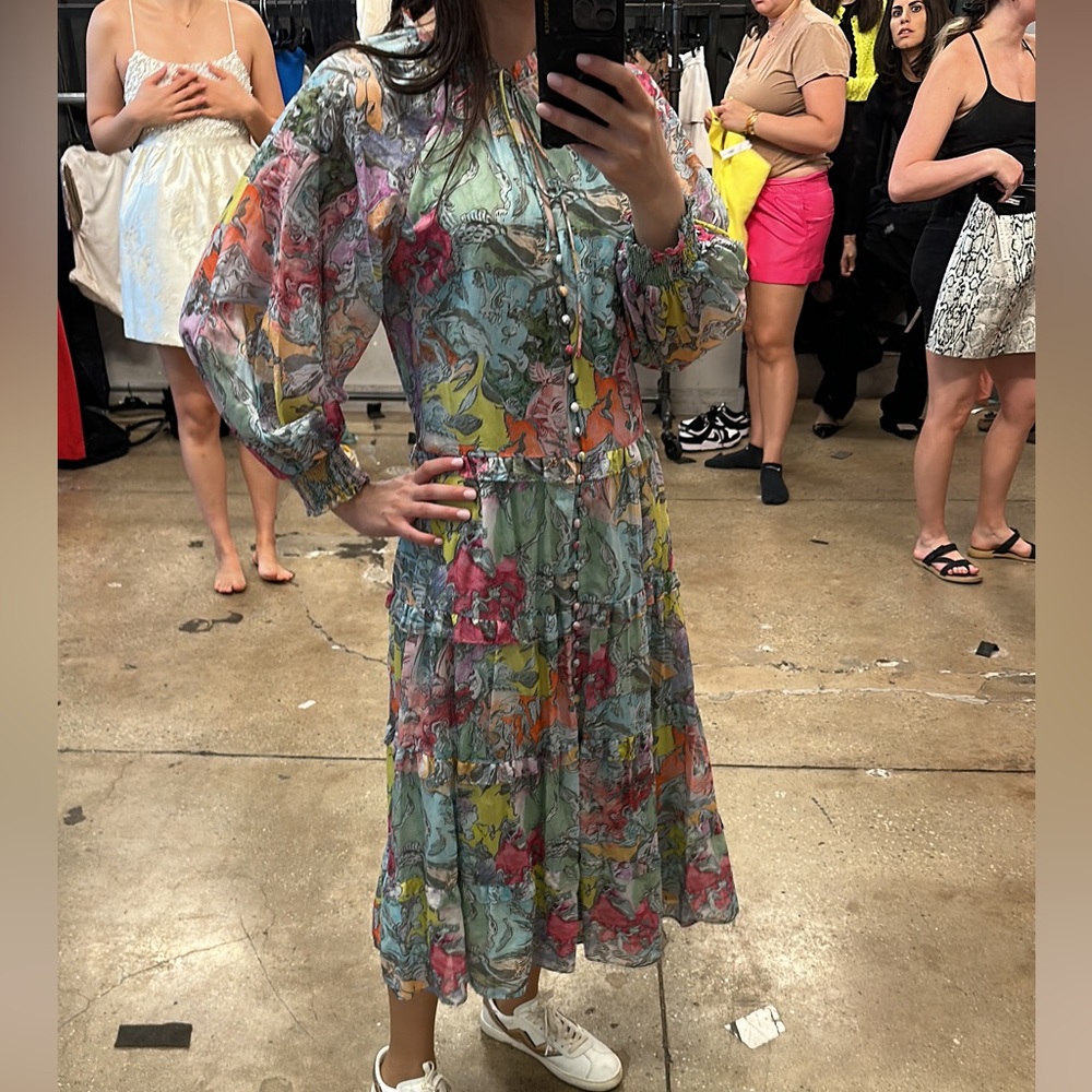 Alice and Olivia beautiful multicolor dress